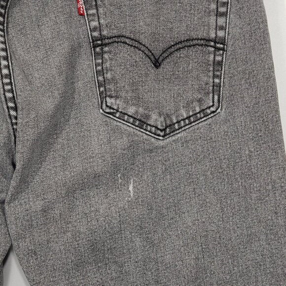 Levis 569  Grey Straight Leg Jeans     Men's 36X29 actual size - Picture 3 of 4